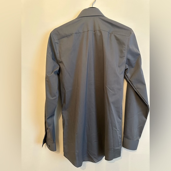 JF button down dress shirt in gray - Picture 4 of 4